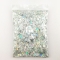 10G/Bag Laser Chunky Glitter Sequins Holographic Hexagon Shape Sparkly Nail Art Flakes Mixed Size 3D