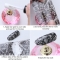 20*4/10 pc Red Lips Love Butterfly Cupid Starry Sky Paper Transfer Smudge Nail Decals Valentine Day Style