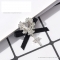 3 PCS 3D Charm Rhinestone Nail Art Jewelry Bowknot Zircon Shiny Heart Pendant Luxury Cross