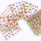 30pcs Nail Art Sticker Gold Silver 3D Hollow Decals Mixed Adhesive Flower Nail Tips Letter Butterfly paper Nail