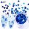 5g Holographic Maple Leaf Nail Piece Sequins Symphony Gradient Autumn Style Stickers