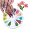 Eternal Life flower mixed Rhinestone nail UV gel polish butterfly Nail polish glitter Stickers
