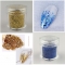 Holographic Laser Nail Glitter Sequins Gold and Silver Powder Hexagonal Powder Gel Pigment