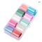 Laser Starry Sky Candy Transfer Nail Sticker Solid Color Marble Retro Style Transfer Paper Foil Set