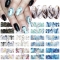 Marble Gradient Water Nail Stickers Texture Smudge Nail Watermark Decals DIY