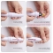 Nail Art Electric Mini Portable Polisher Remove Dead Skin and Nail Polisher Distribute 5 Polished Heads and Trim Nail Set